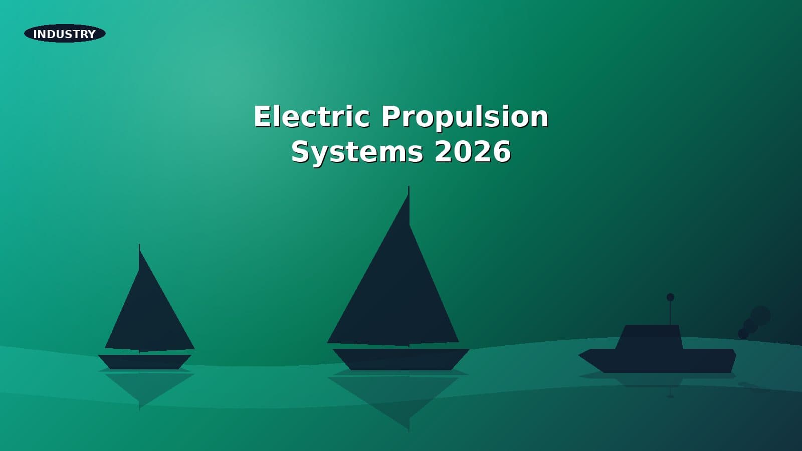 Mixed fleet illustrating the six categories of electric propulsion systems available in 2026.