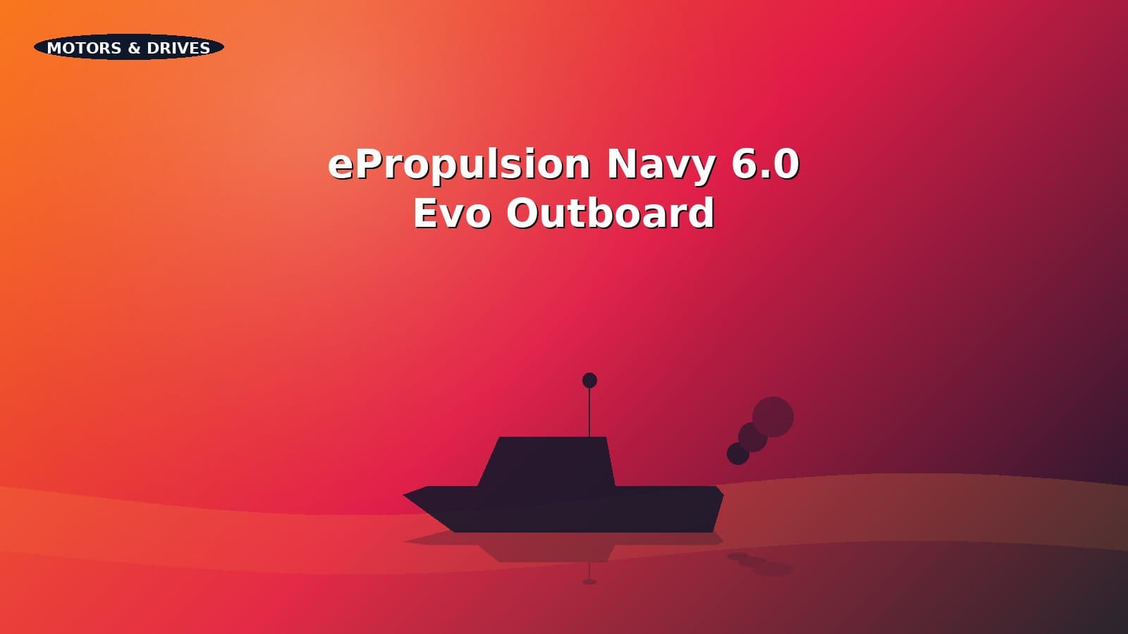 Tender fitted with an ePropulsion Navy 6.0 Evo electric outboard motor.