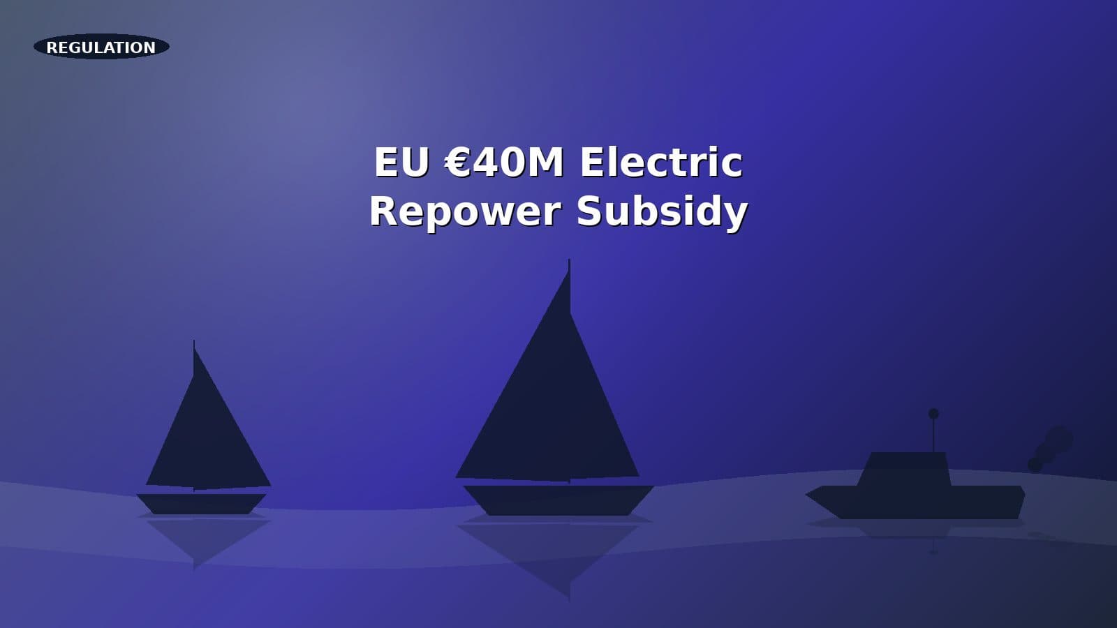 European fleet of leisure vessels eligible for the EU electric-repower subsidy scheme.